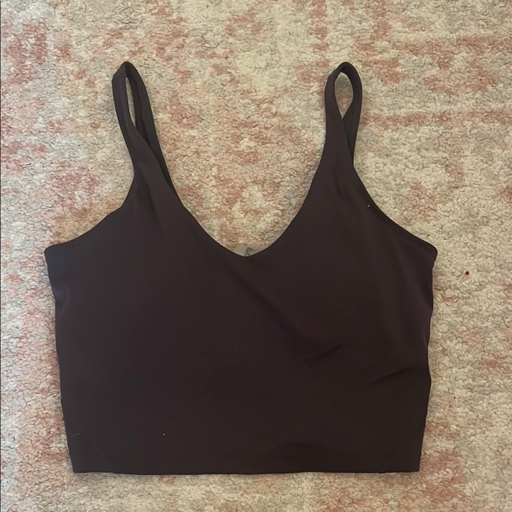 Altard State Revival Grey V-Neck Crop Top